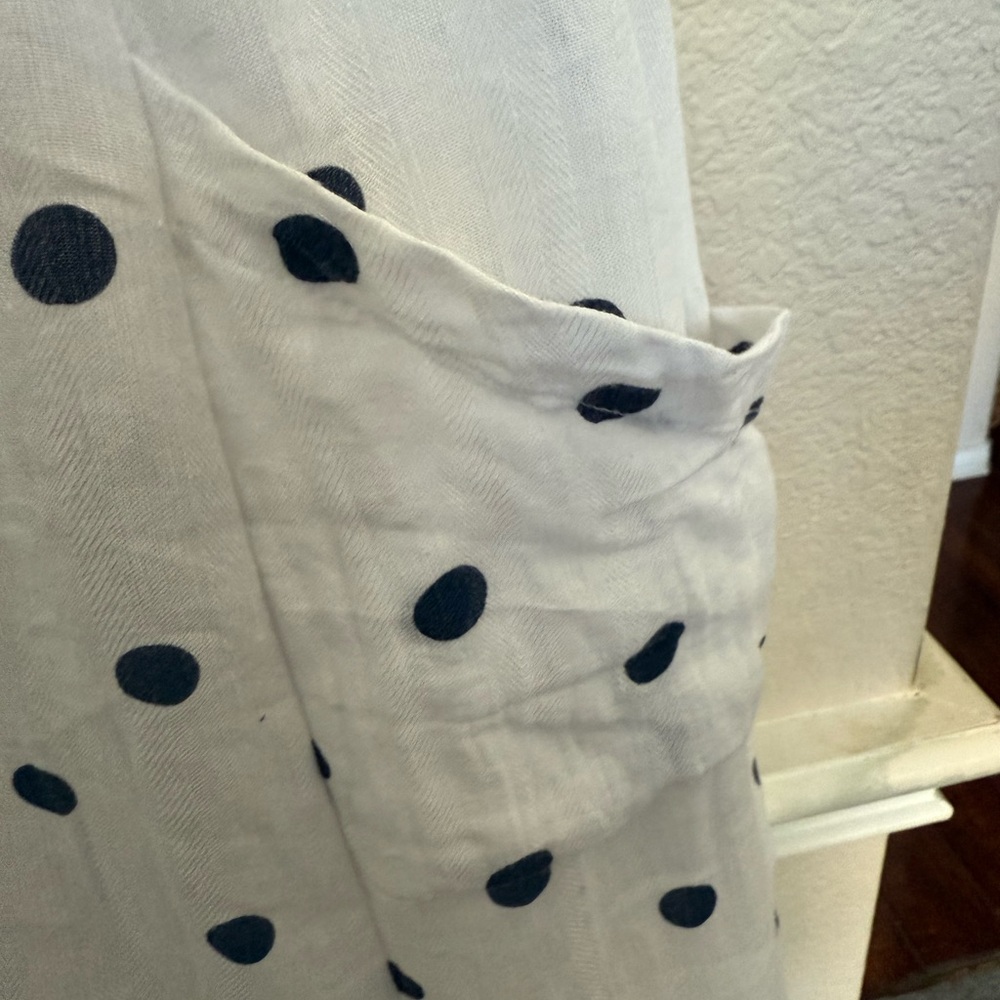 Polka Dot Button-Up Shirt ESSUE MEDIUM - Picture 5 of 16
